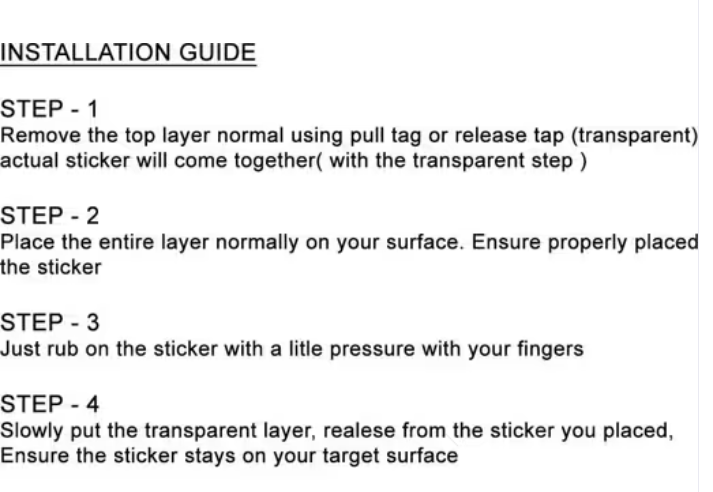 ACUATS Sticker & Decal for Bike (Multicolor)